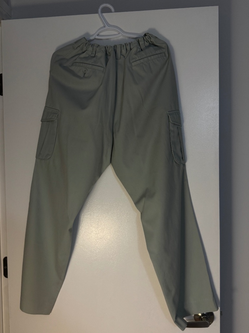 Beige Cargo Pants